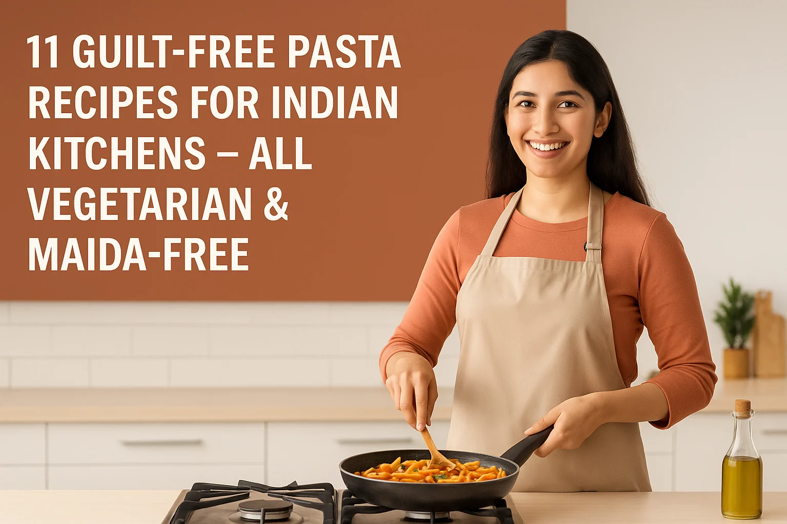 11 Guilt-Free Pasta Recipes for Indian Kitchens – All Vegetarian & Maida-Free