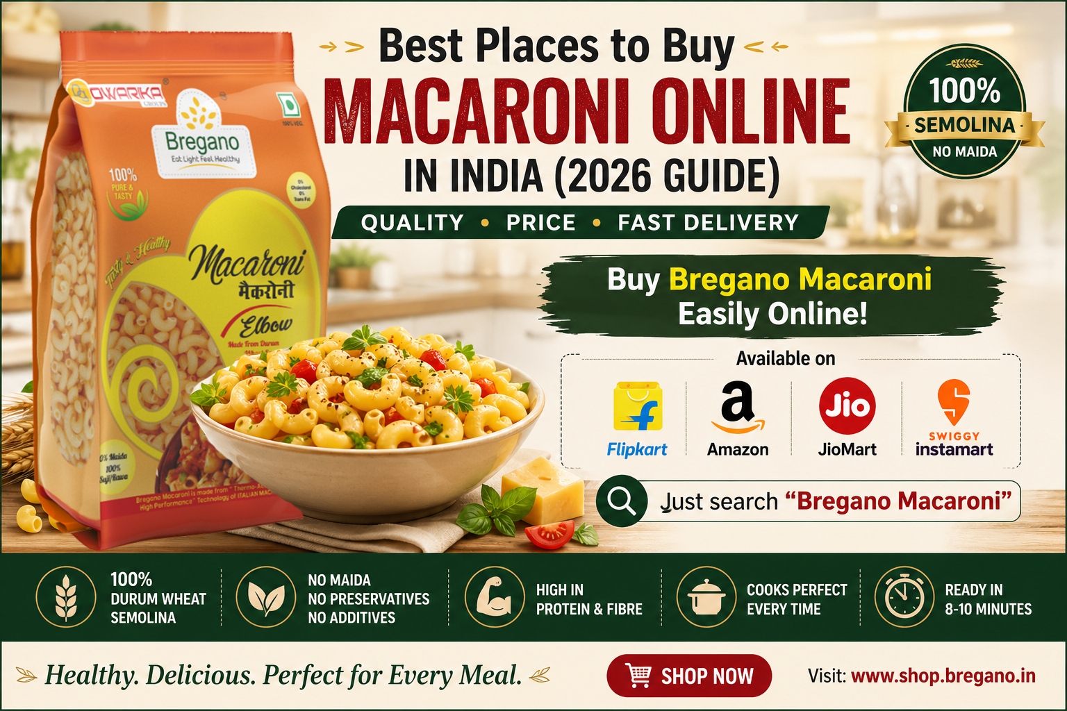Best Places to Buy Macaroni Online in India (2026 Guide) | Quality, Price & Delivery