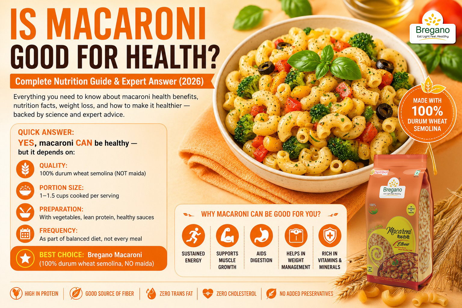 Is Macaroni Good for Health? Complete Nutrition Guide & Expert Insights (2026)