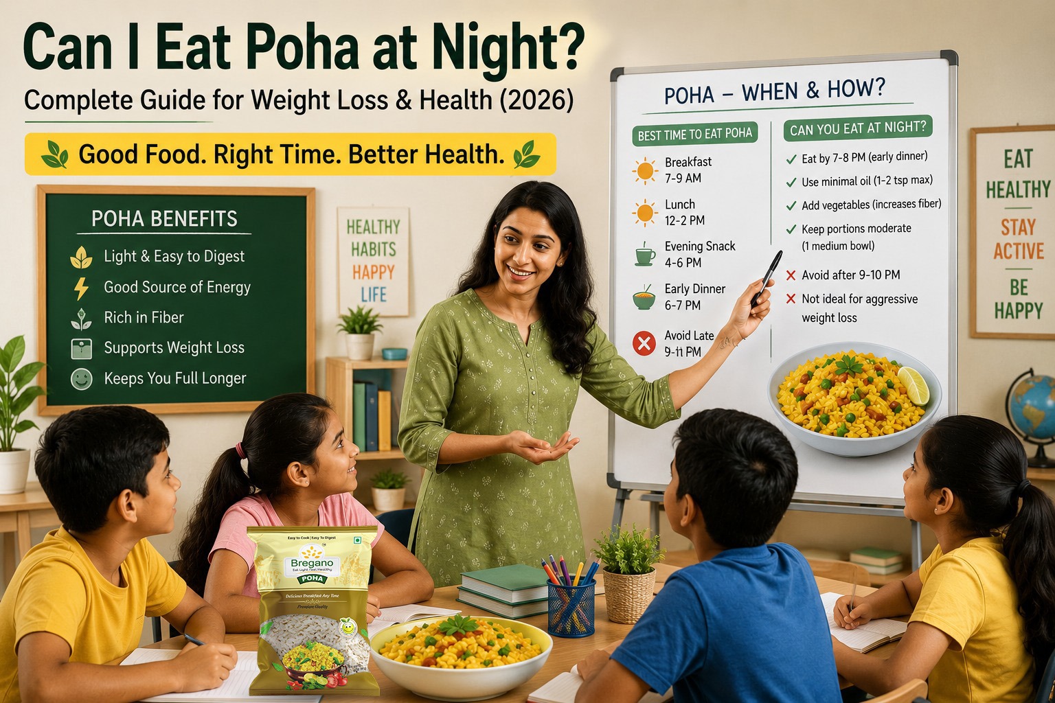 Can I Eat Poha at Night? Complete Guide for Weight Loss & Health (2026)