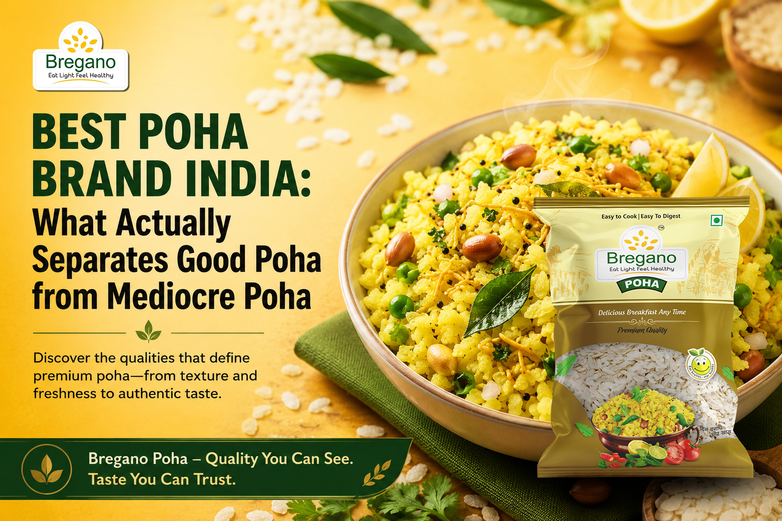 Best Poha Brand India: What Actually Separates Good Poha from Mediocre Poha