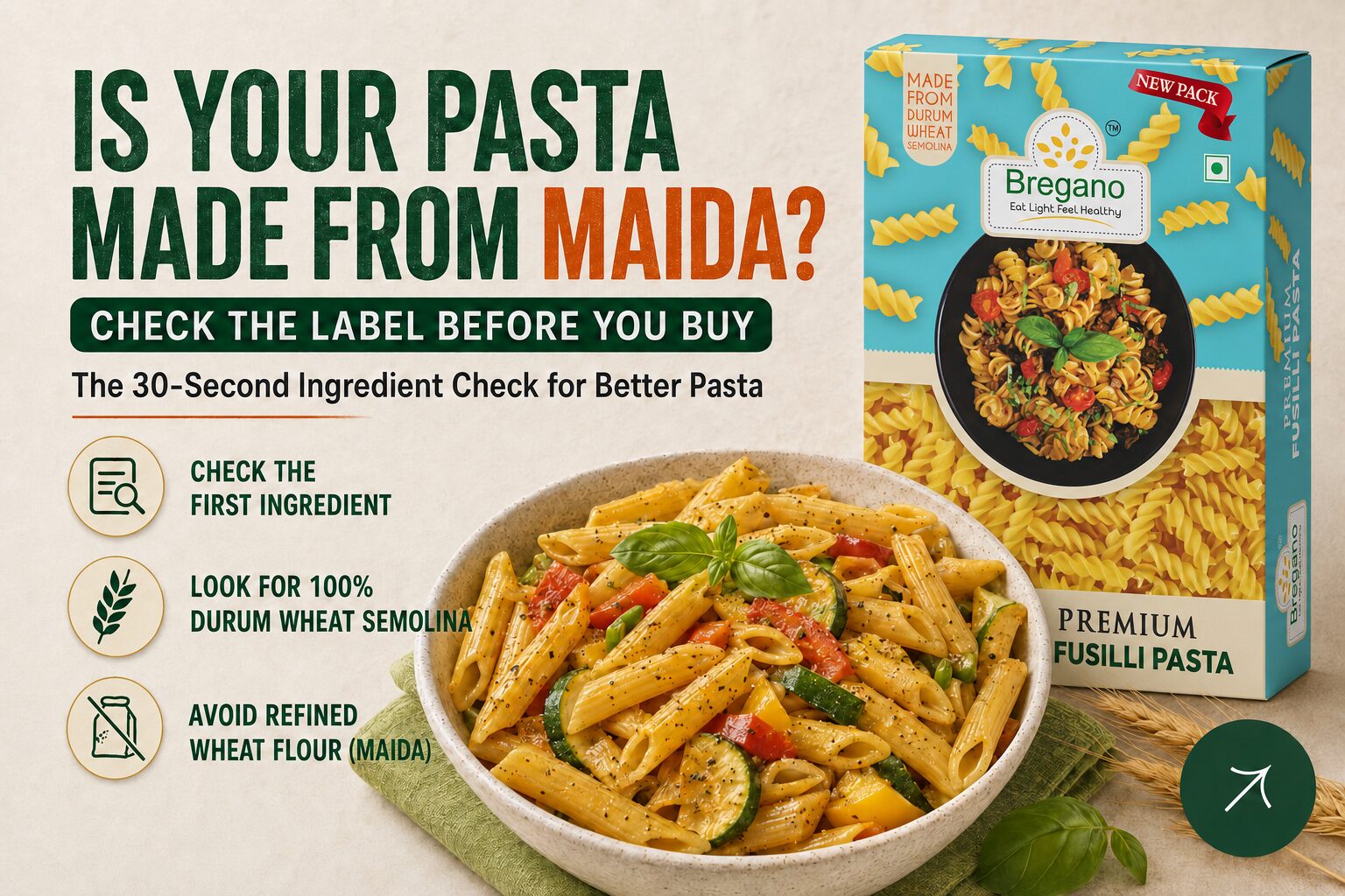 Is Your Pasta Made from Maida? Here Is How to Check Before You Buy