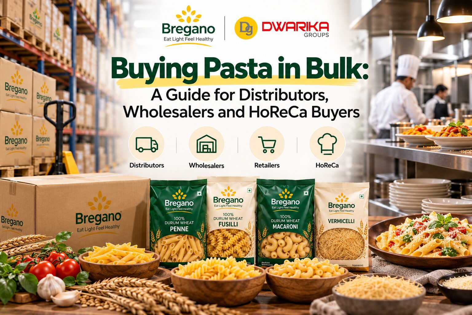 Buying Pasta in Bulk: A Guide for Distributors, Wholesalers and HoReCa